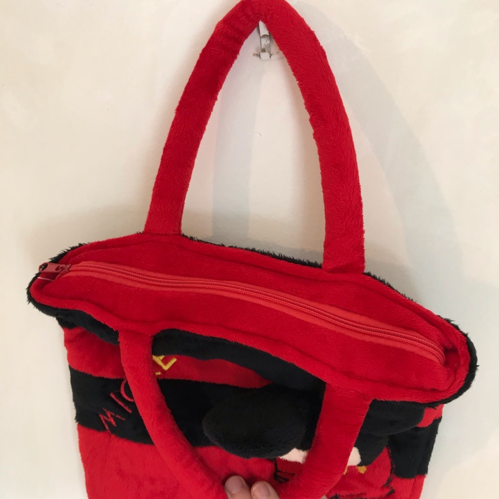 Fleece Mickey Mouse Hand Purse - Picture 5 of 5